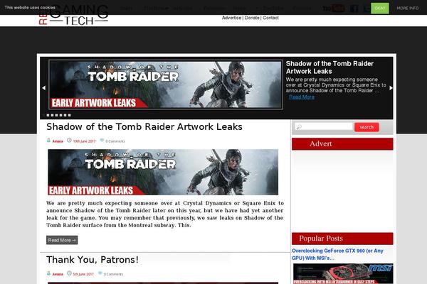 Site using O3 Social Share plugin