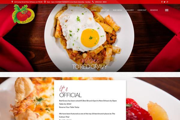 Grandrestaurant theme site design template sample
