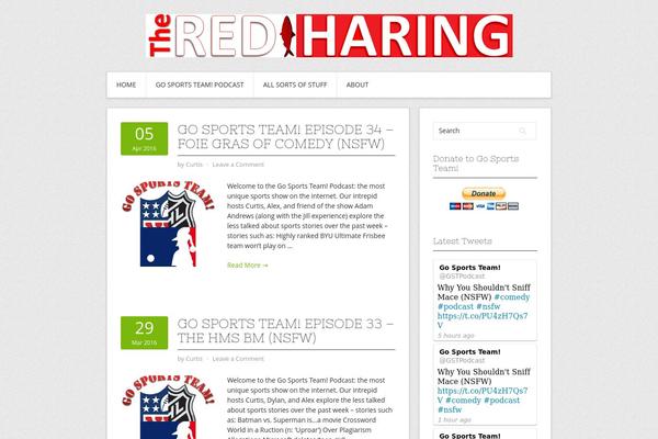Contango theme site design template sample