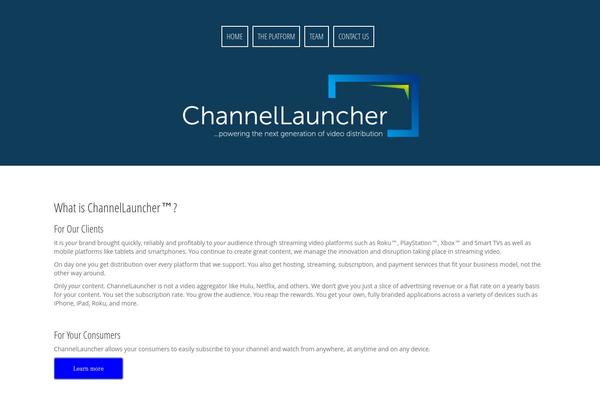 Quill theme site design template sample