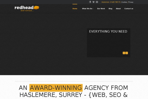 redheadmedia.co.uk site used Daedra