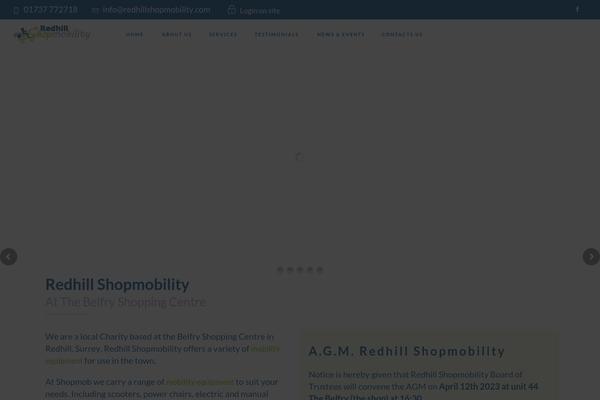 Ronneby theme site design template sample