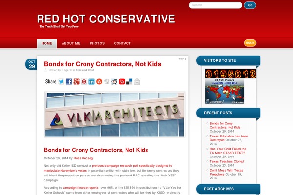 RedBel theme site design template sample