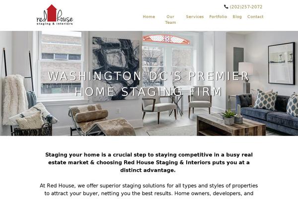 Bones theme site design template sample