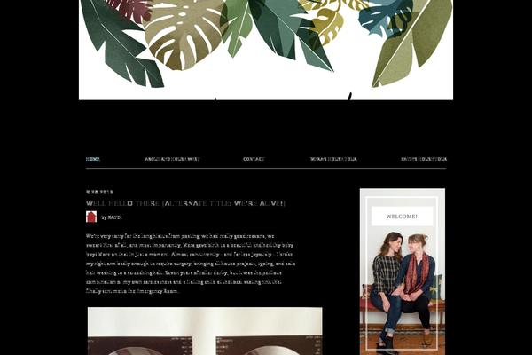 Quark theme site design template sample