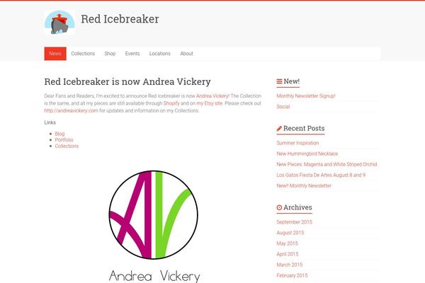 Accelerate theme site design template sample