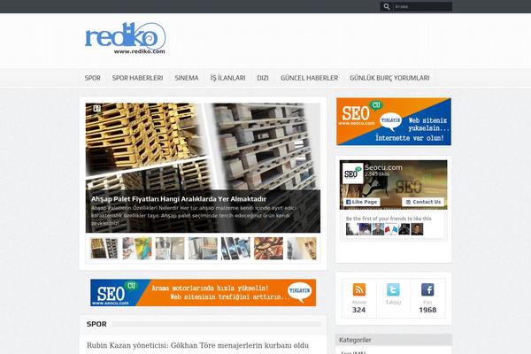 GoodNews theme site design template sample