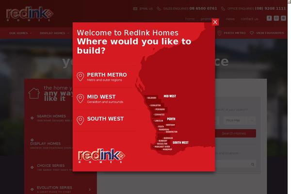 redinkhomes.com.au site used Redinkhomes