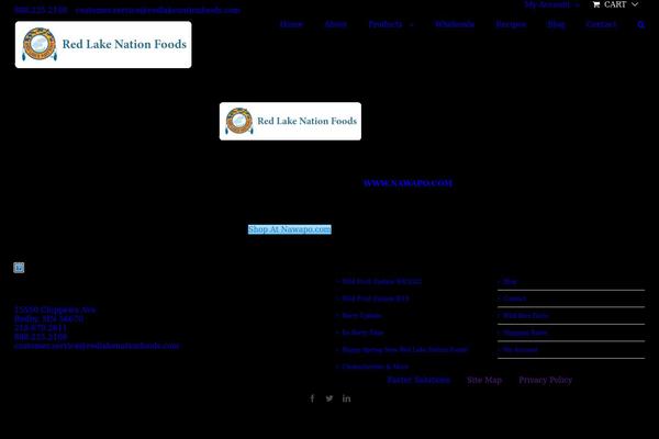 Avada Child theme site design template sample
