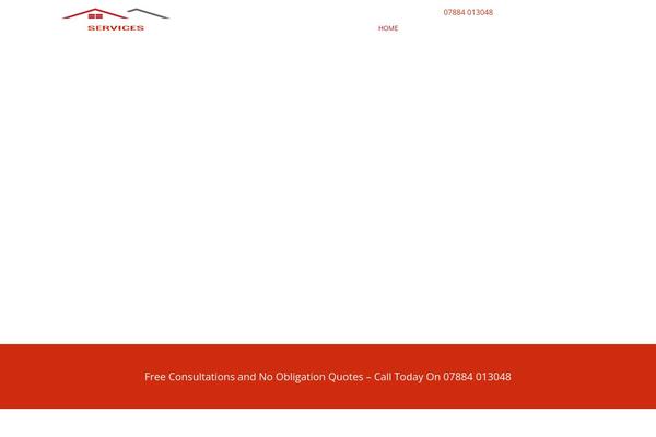 Roofing theme site design template sample
