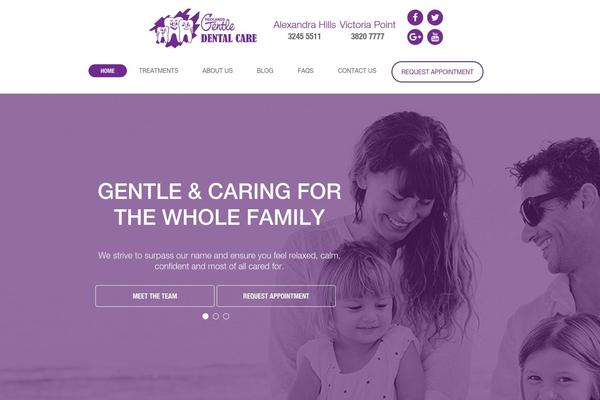 Site using Child-pages-accordion plugin