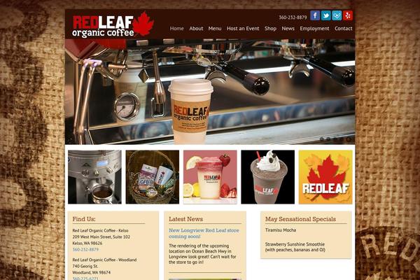 redleafcoffee.com site used Bottega