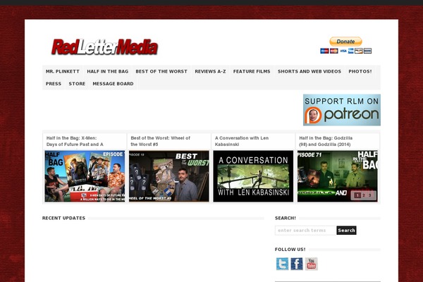 Social Media Counters website example screenshot