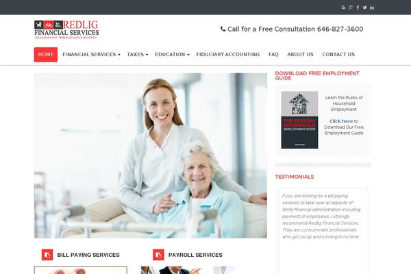 Site using Testimonial Slider plugin