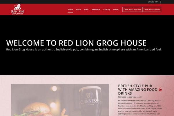 Enfold theme site design template sample