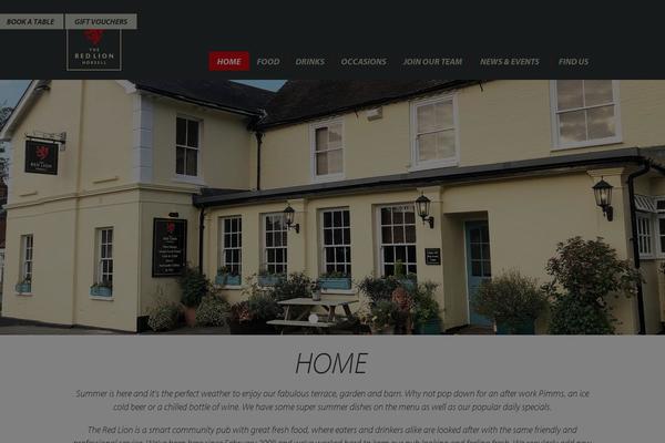 redlionhorsell.co.uk site used Development