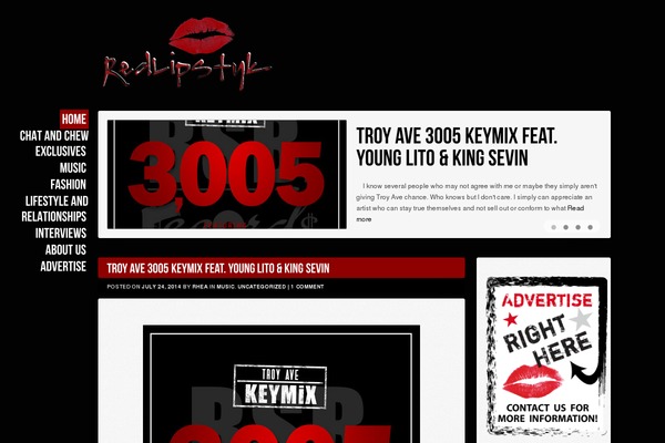 BigCity theme site design template sample
