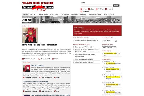 The Morning After theme site design template sample