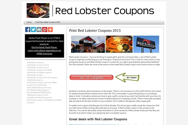FlexSqueeze theme site design template sample