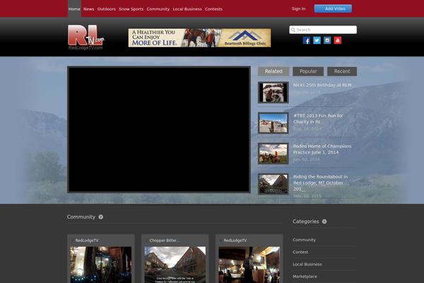 redlodgetv.com site used Videocrafttheme