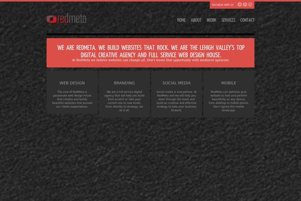 Zig Zag theme site design template sample