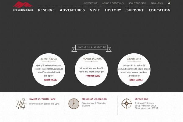 redmountainpark.org site used Redmountain