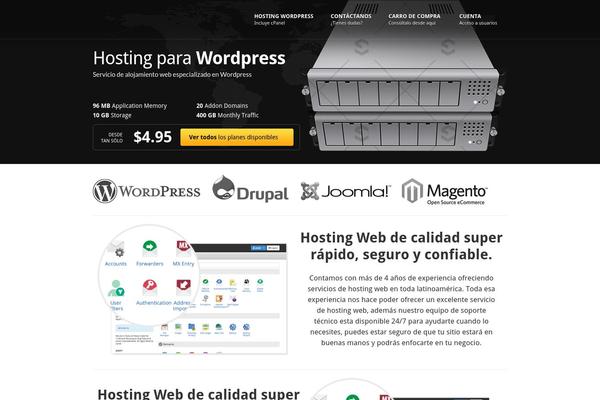 Hostingroup2015 theme websites examples