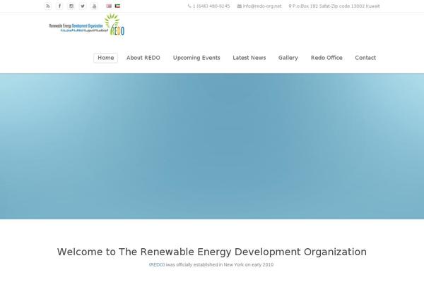 Sandylight theme site design template sample