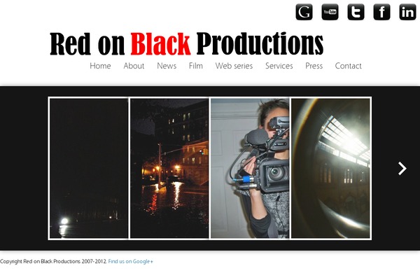 Site using Daiko's YouTube Widget plugin