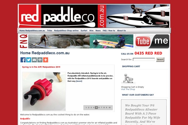 redpaddleco.com.au site used Socrates