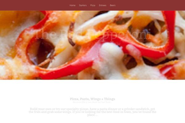 Vertex theme site design template sample