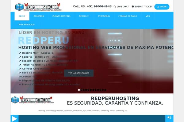 Arkahost theme site design template sample