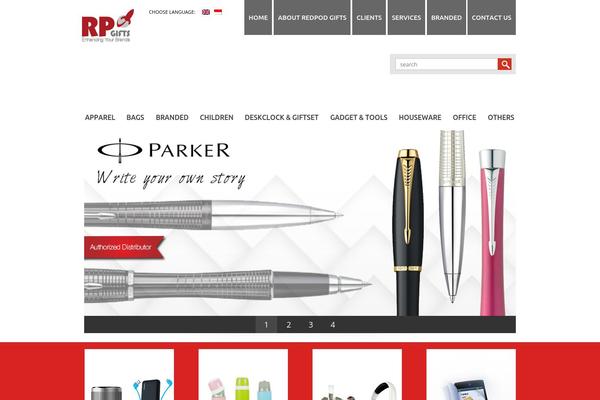 Business theme site design template sample