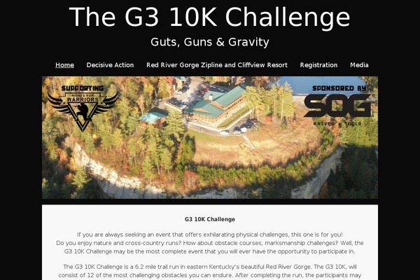 redrivergorgeg3challenge.com site used OneColumn