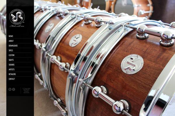 redrockdrums.com.au site used Flashlight