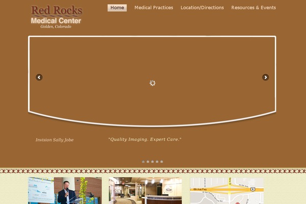 Cascadia theme site design template sample