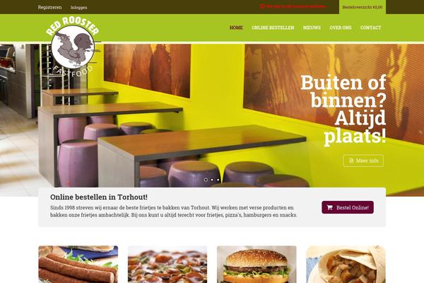 Ta theme site design template sample