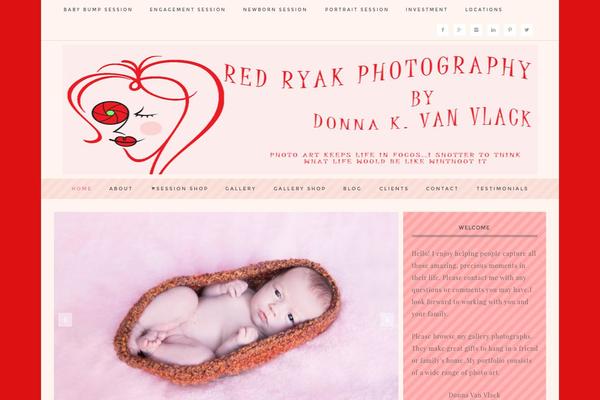 Darling theme site design template sample