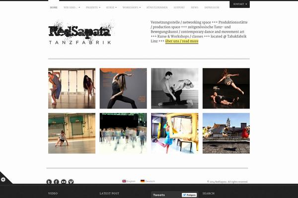 Site using Ditty News Ticker plugin