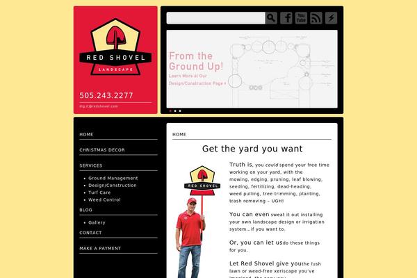redshovel.com site used Zakk-theme