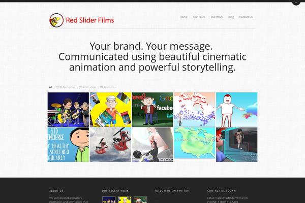 Aware theme site design template sample