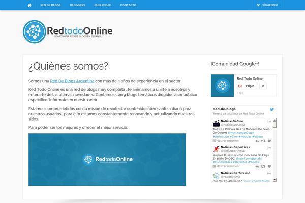 Codilight theme site design template sample