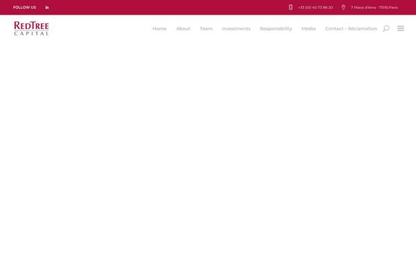 Vangard theme site design template sample