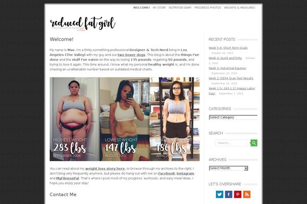Leaf theme site design template sample