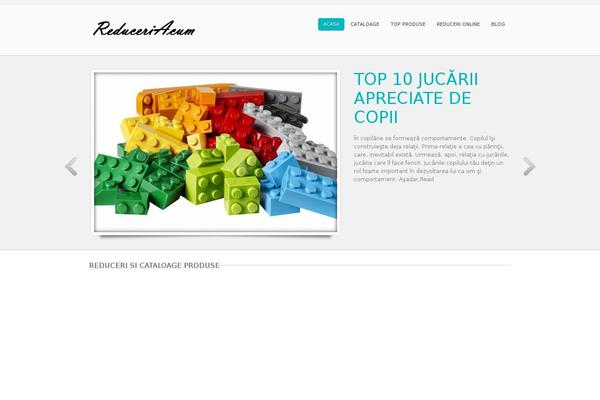 Justread theme site design template sample