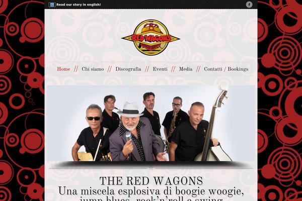 Hipster theme site design template sample