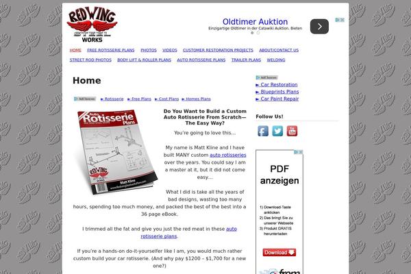 Prose theme site design template sample