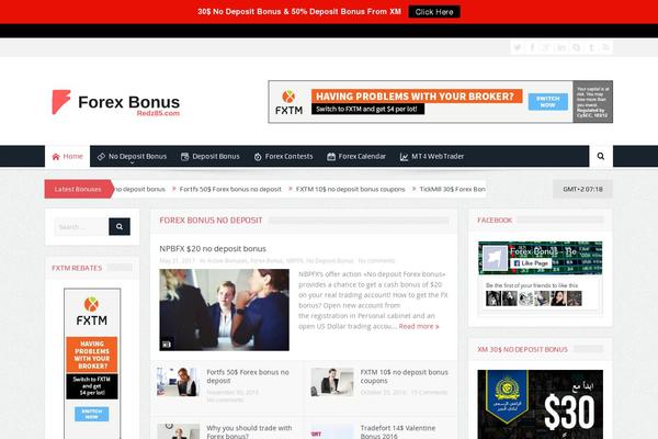 Site using Social Icons Widget plugin