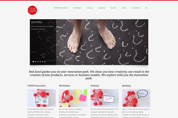Minimalisto theme site design template sample
