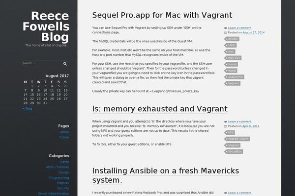 Displace theme site design template sample